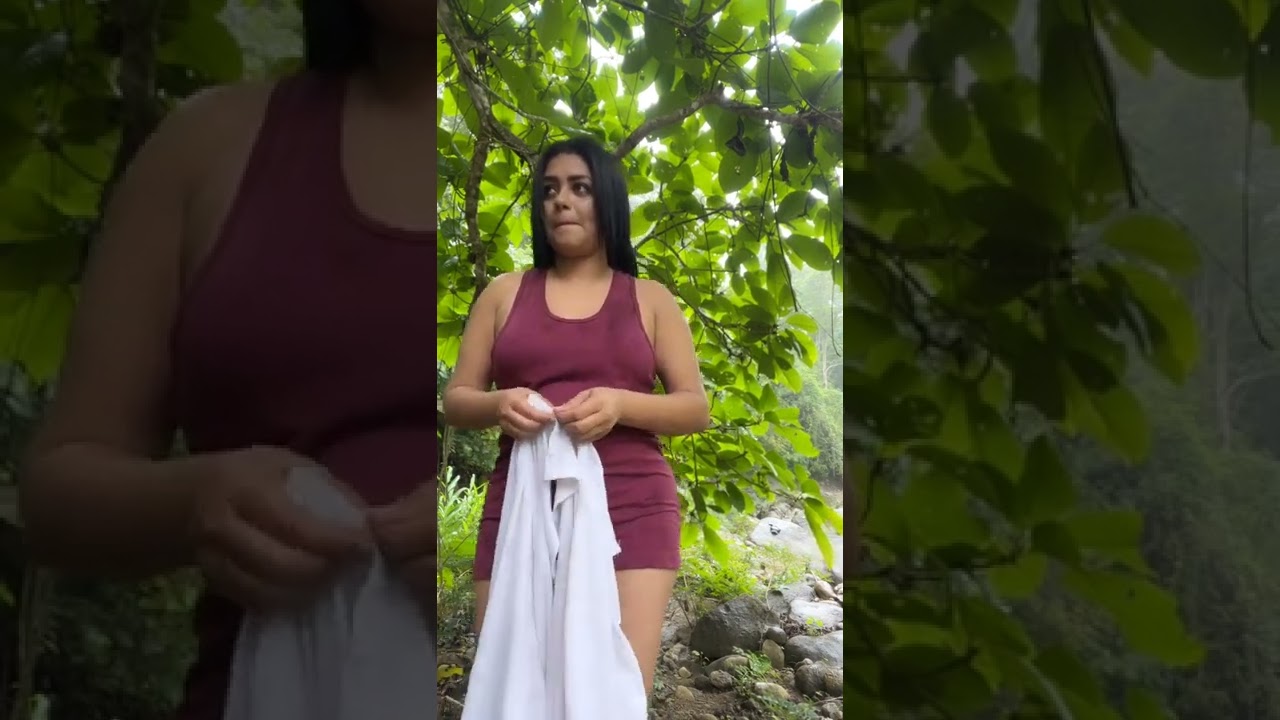 I take everything off in front of the camera after bathing | Yanina Molina Tv