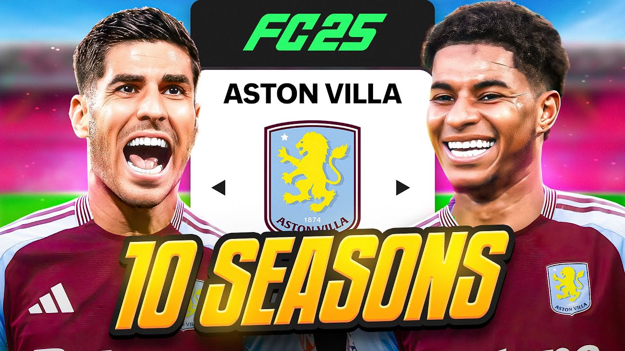 I Takeover Aston Villa for 10 Seasons…