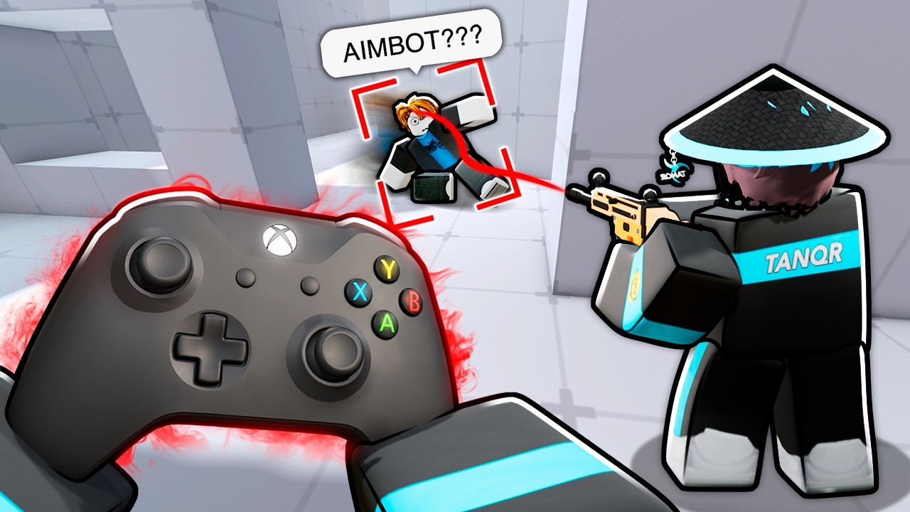 I Tested CONTROLLER in Roblox Rivals and It's CHEATING..