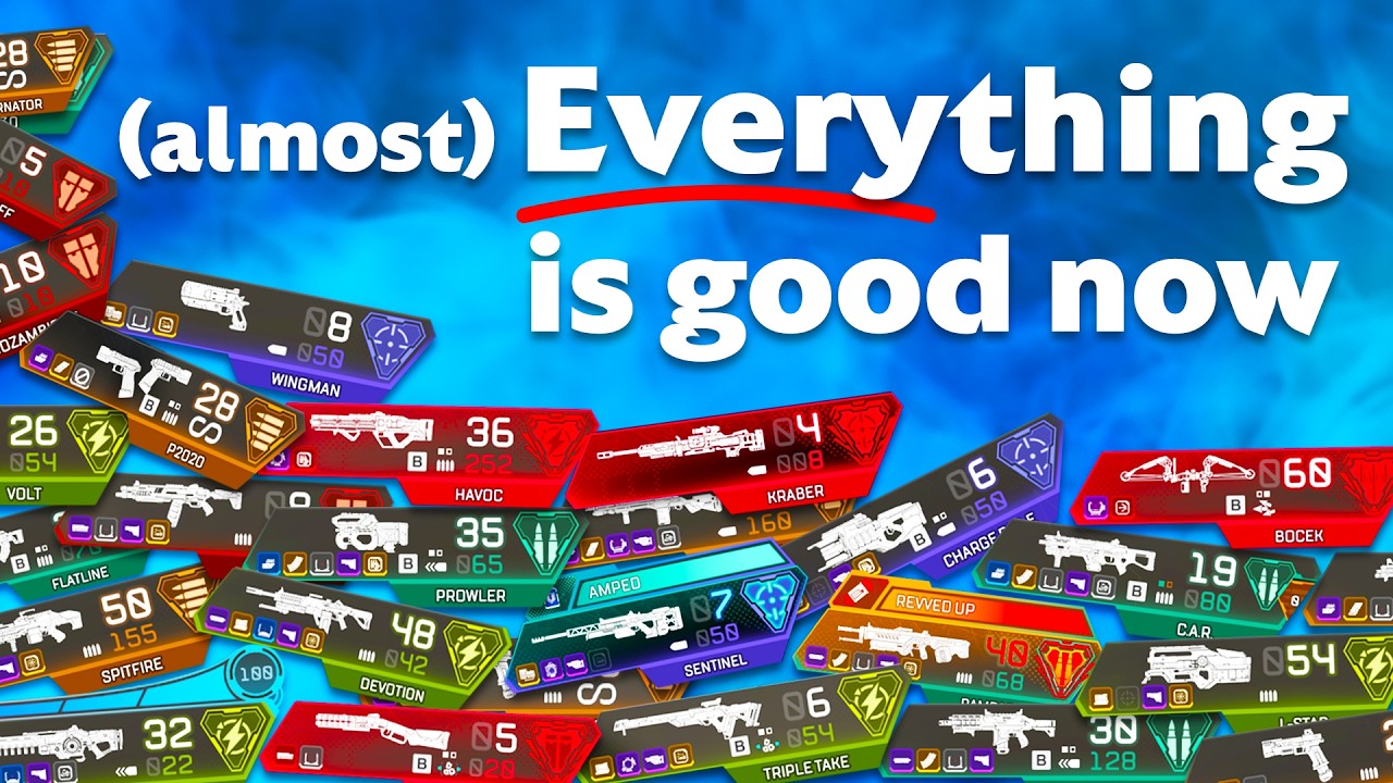I Tested Every Gun in Apex Legends (2025 edition)
