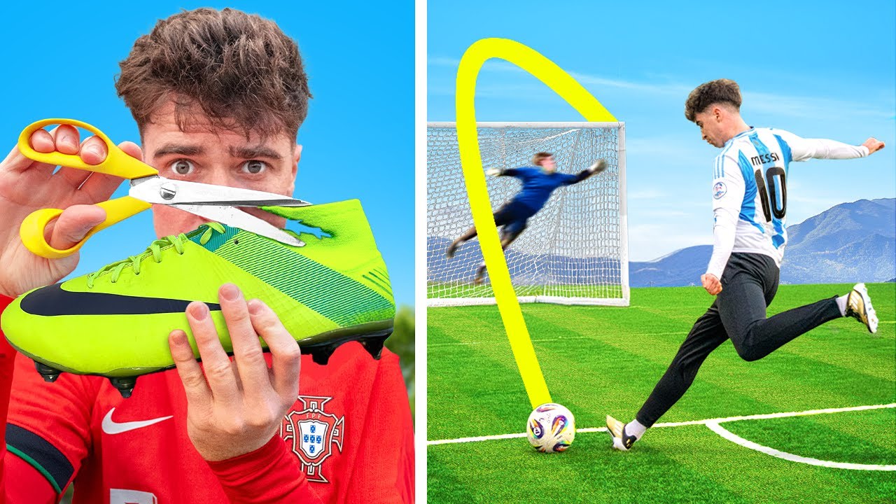 I Tested Ronaldo VS Messi Life Hacks