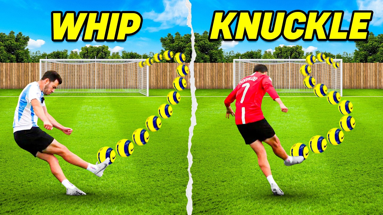I Tested Which Freekick Technique is the Best