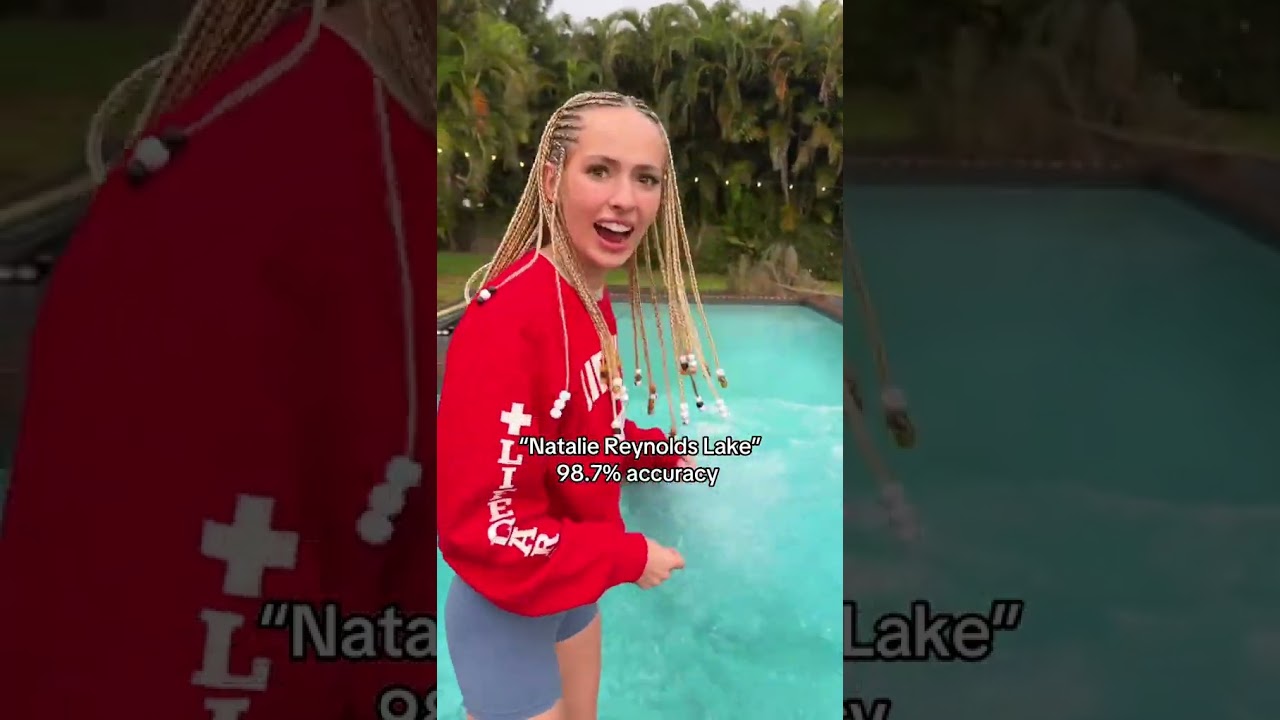 I think I did it better then Natalie… #fyp #nataliereynolds