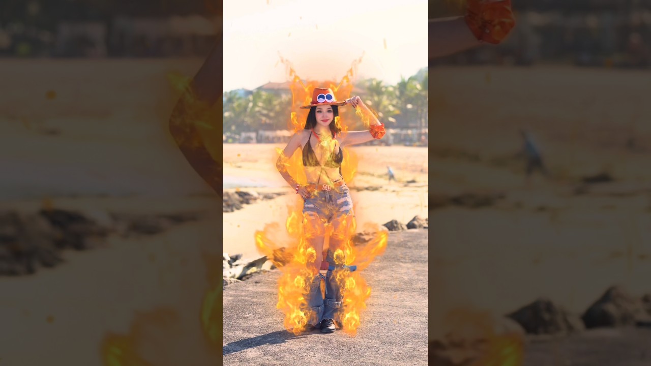 🔥I think it's getting really hot in here🔥🥵 #anime #cosplay