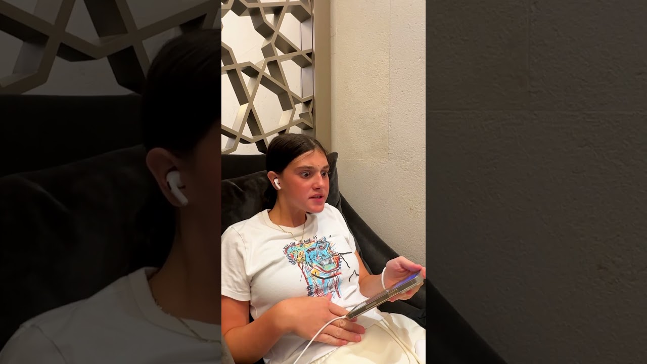 I took her phone off charge prank 😂