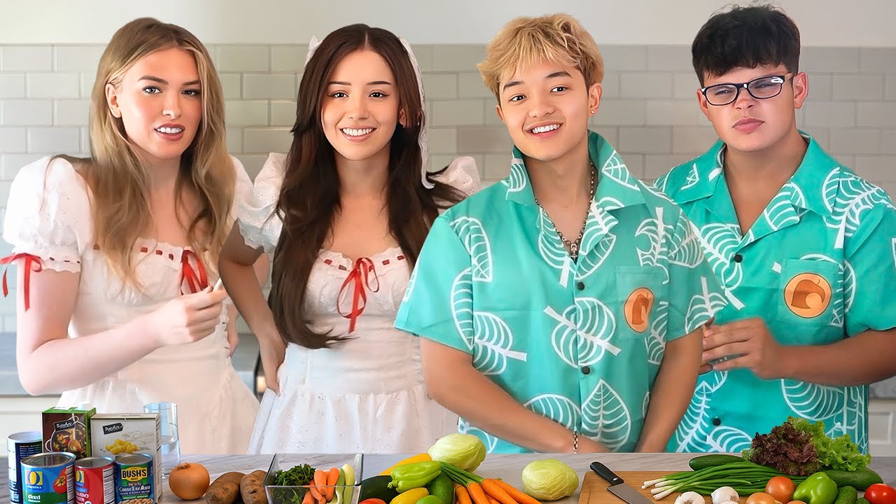 I Tried Cooking With Pokimane, Sketch & QTCinderella..