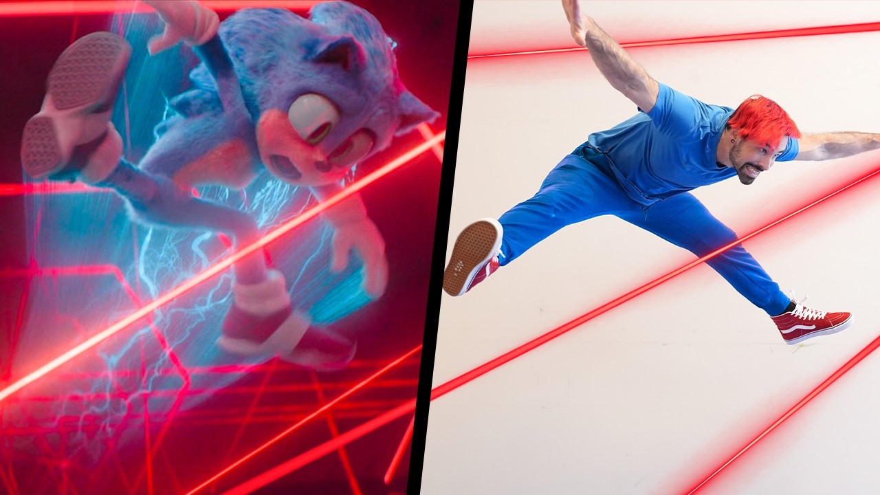I Tried Stunts From Sonic The Hedgehog 3 IN REAL LIFE!