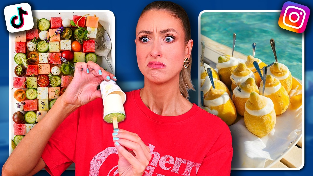 I Tried VIRAL Summer Recipes 🔥 TIKTOK vs REALITY: What's Worth Making?