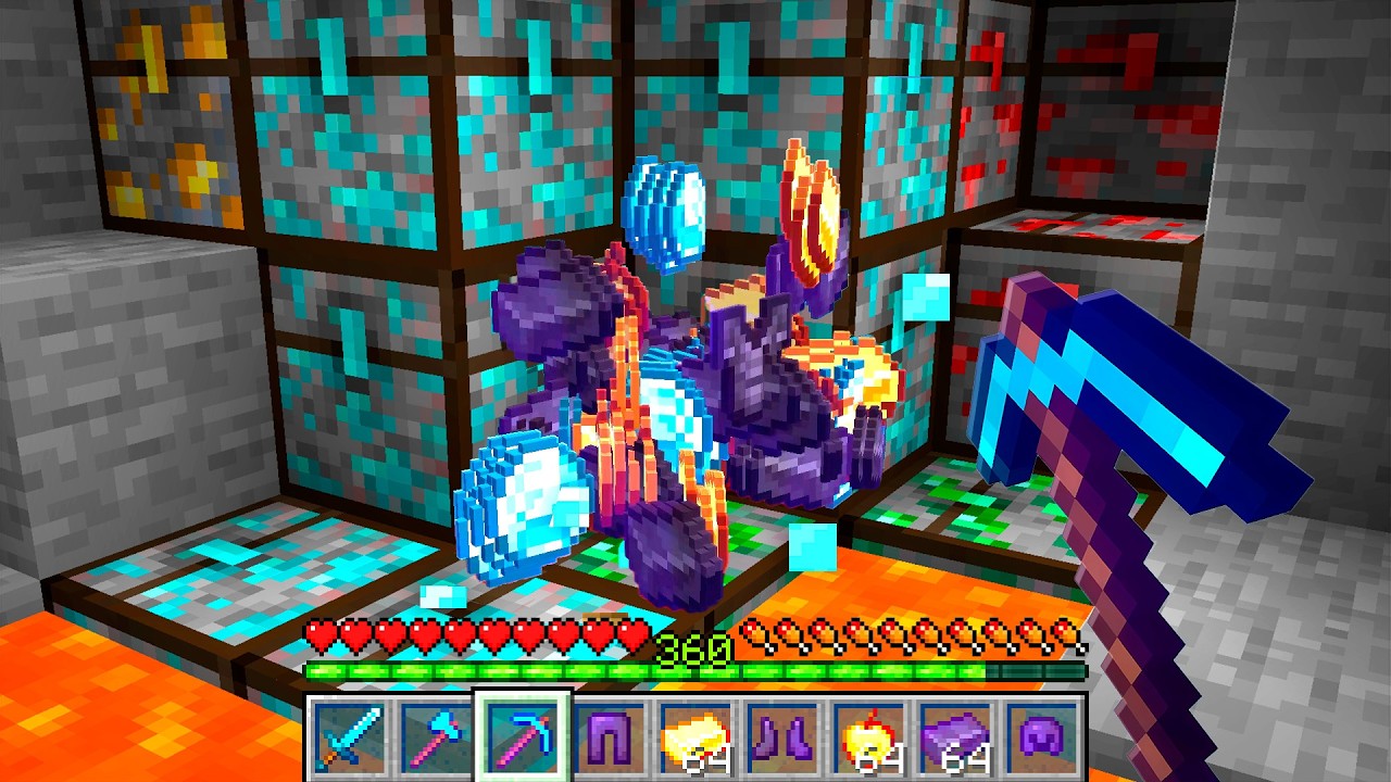 I Turned EVERY ORE into CHESTS in Minecraft