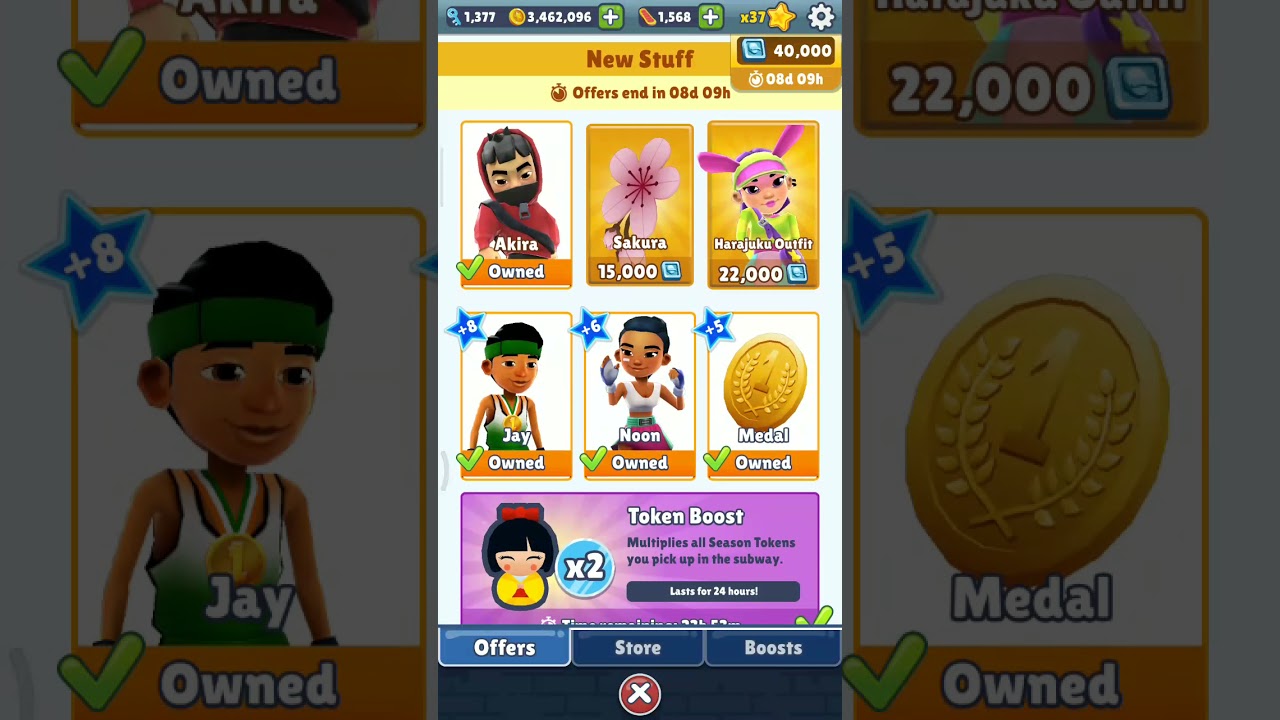 I Unlocked Sakura Board In Subway Surfers Tokyo 2021