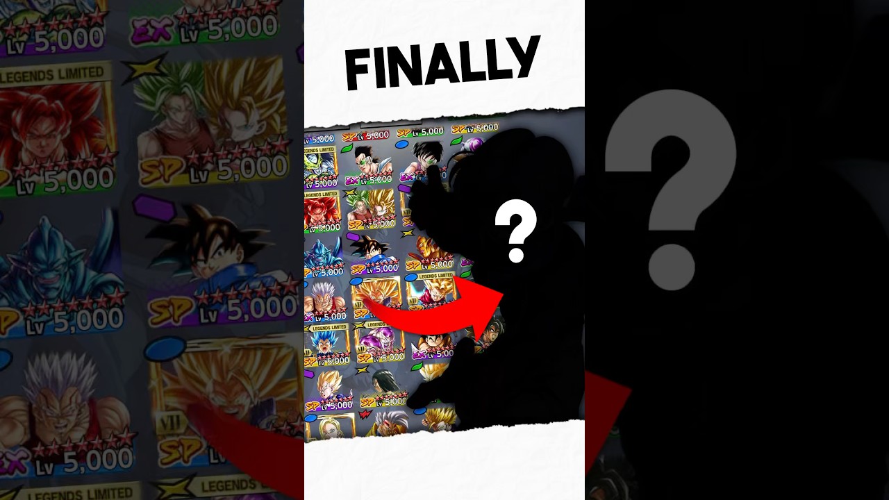 I WAITED MORE THAN A YEAR TO FINALLY 100% DRAGON BALL LEGENDS!!