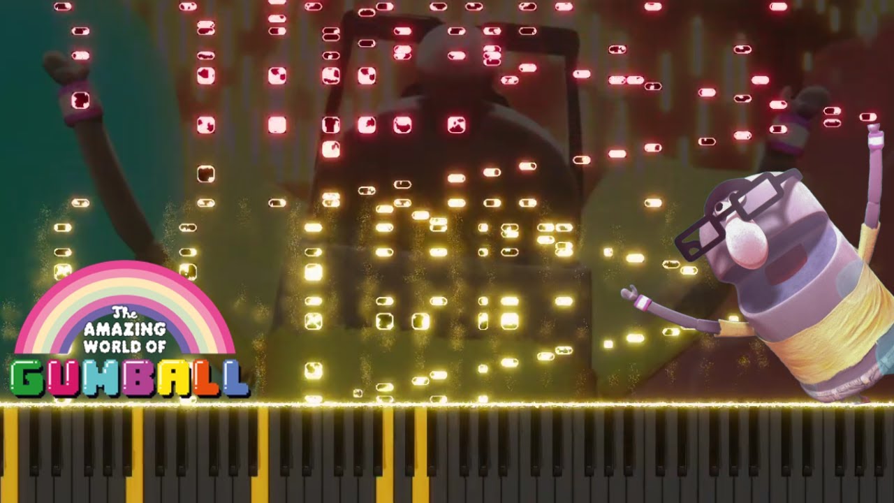 I Wanna Be Free - The Amazing World of Gumball | Revision by ShazzAHA (Synthesia)