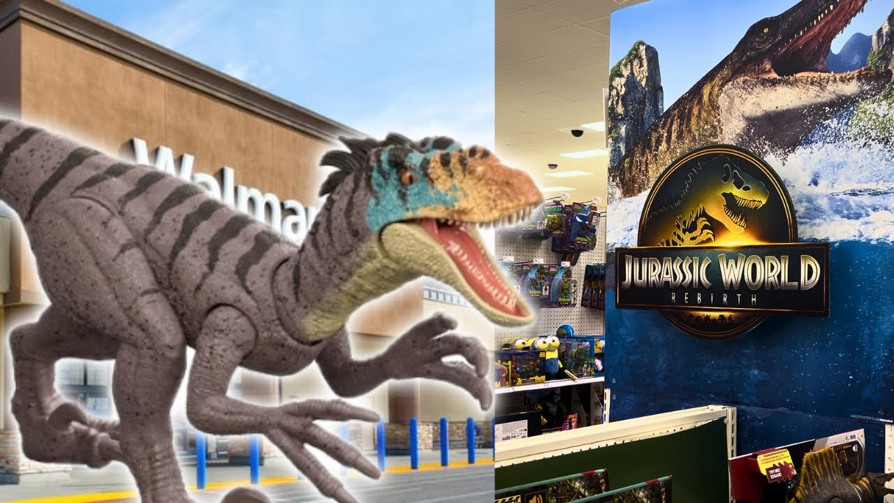 I was ATTACKED on this toy hunt! | Jurassic World Rebirth Toy Hunt