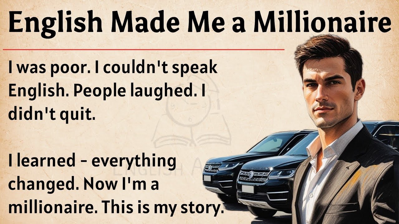 I Was Poor. I Learned English. It Changed My Life ✅️ || Learn English Through Story Level 3 🔥
