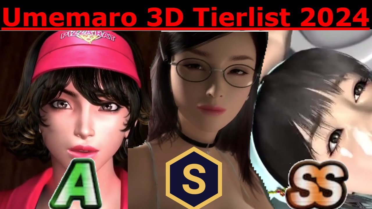 I watch all Umemaro 3D| Tierlist 2024