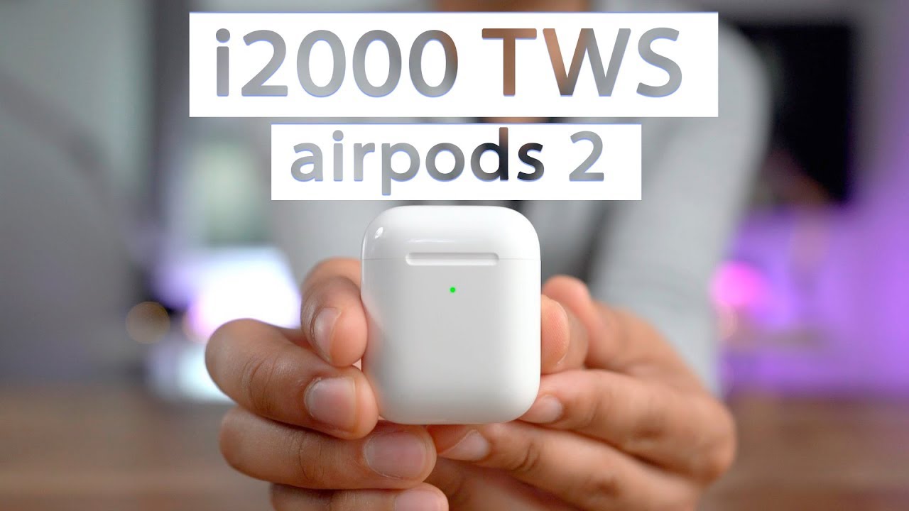 i2000 tws super copy airpods 2 - review and comparing