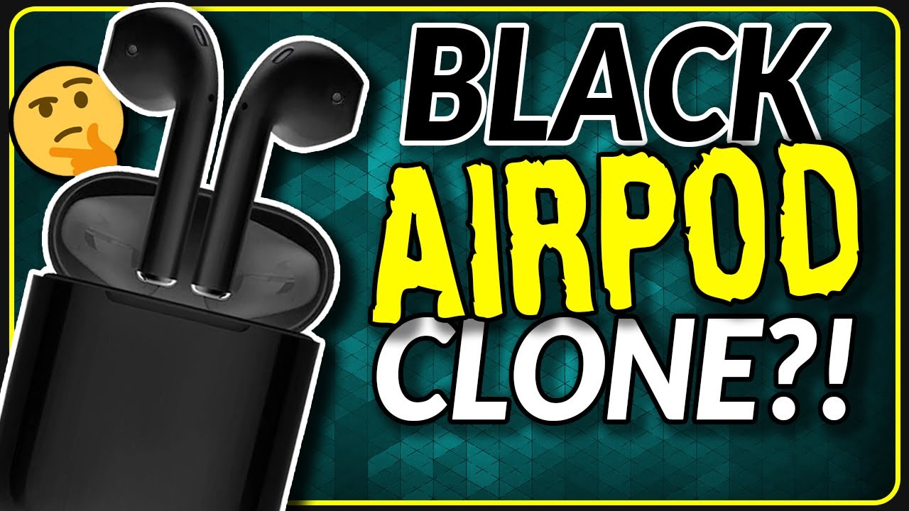 i500 TWS Matte Black Airpods Clone | YOU GOTTA SEE THESE!