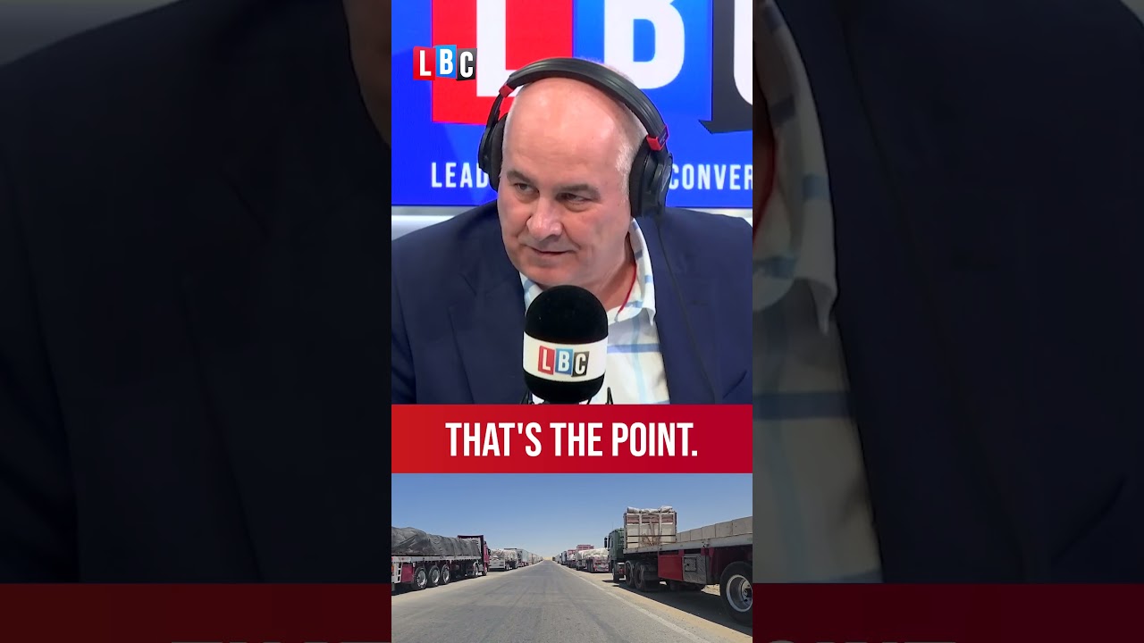 Iain Dale pushes back in Gaza aid debate | LBC
