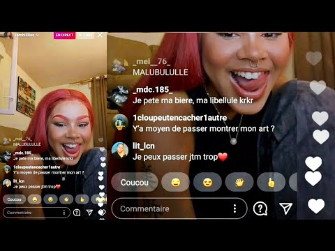 Iambillies live Instagram un mec avec un ( incroyables talent ) 🗣