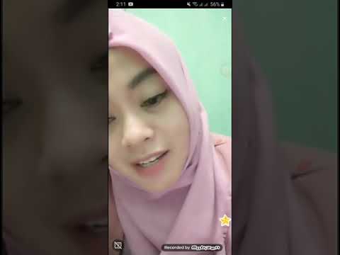 ibu guru sangat cantik pakai hijab pink