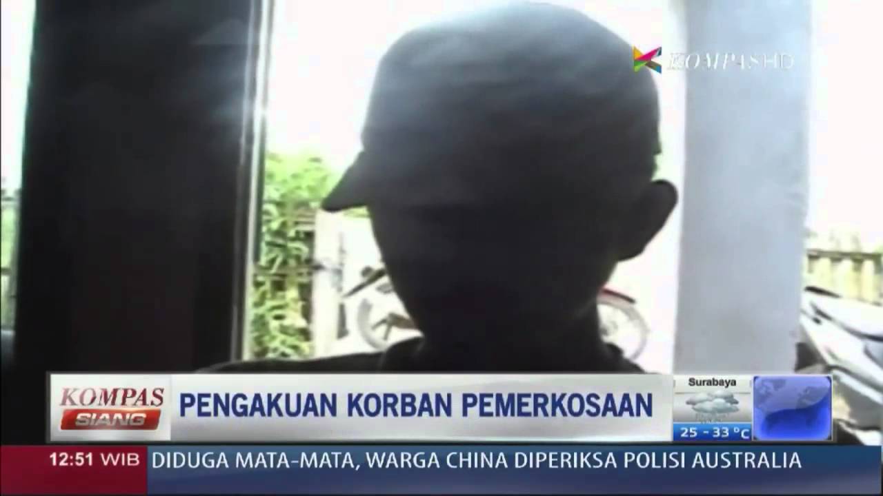 Ibu Perkosa Delapan Anak - Kompas Siang 4 Desember 2013