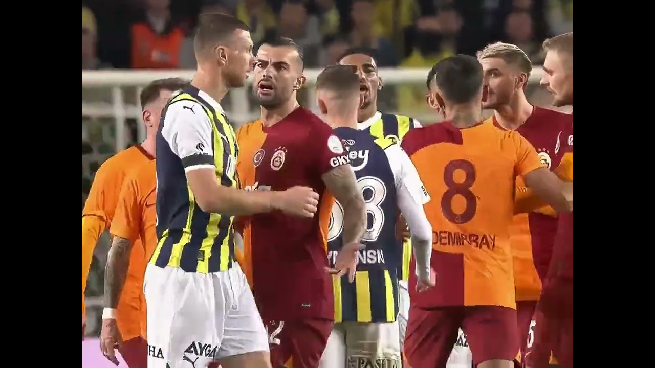 Icardi Dzeko kavga #futbol #galatasaray #keşfet #fyp #fenerbahçe #dzeko #icardi