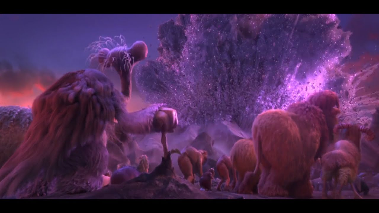 Ice Age 5 - diverting the asteroid