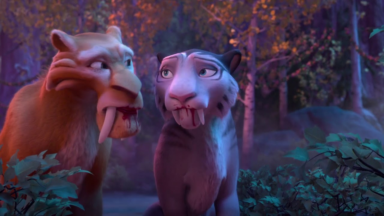 Ice Age: Collision Course/Best scene/Mike Thurmeier/Denis Leary/Diego/Jennifer Lopez/Shira