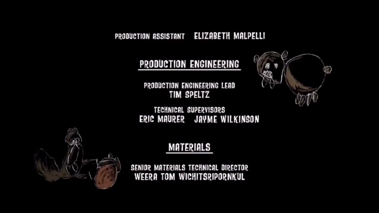 Ice Age: The Meltdown (PG) End Credits - TV Slides Version (with first half combined)