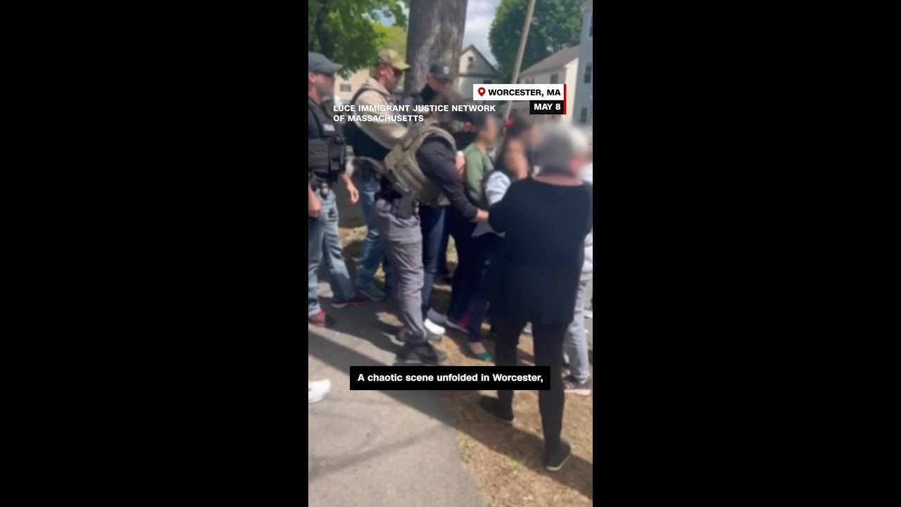 ICE arrest sparks chaos as crowd tried to intervene
