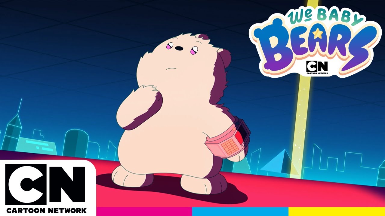 Ice Bear v. Cyber City | We Baby Bears | Cartoon Network UK