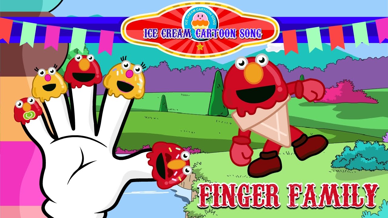 Ice Cream Elmon Finger Family Songs | Nursery Rhymes | Ice Cream Dancing