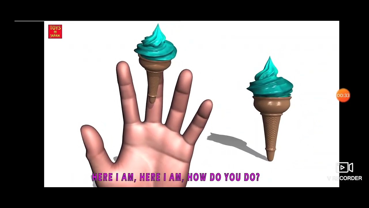 Ice Cream Finger Family (Reuploaded)