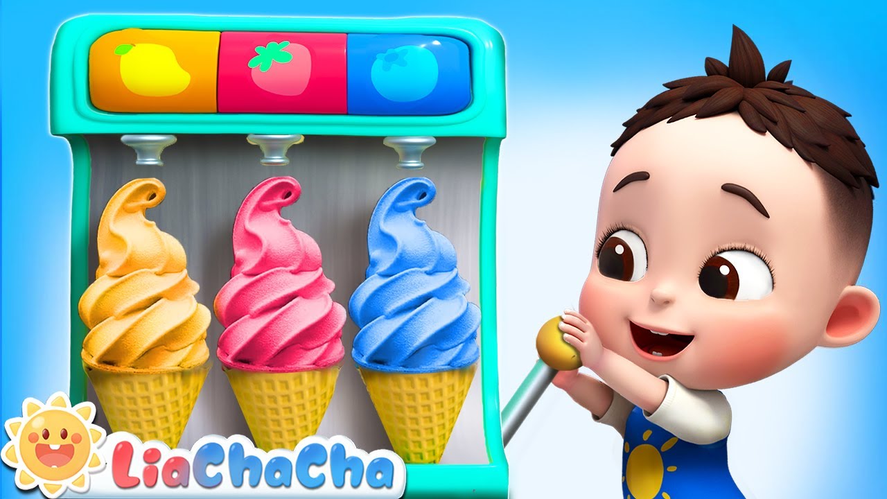 Ice Cream Song | EP51 | LiaChaCha Nursery Rhymes & Baby Songs