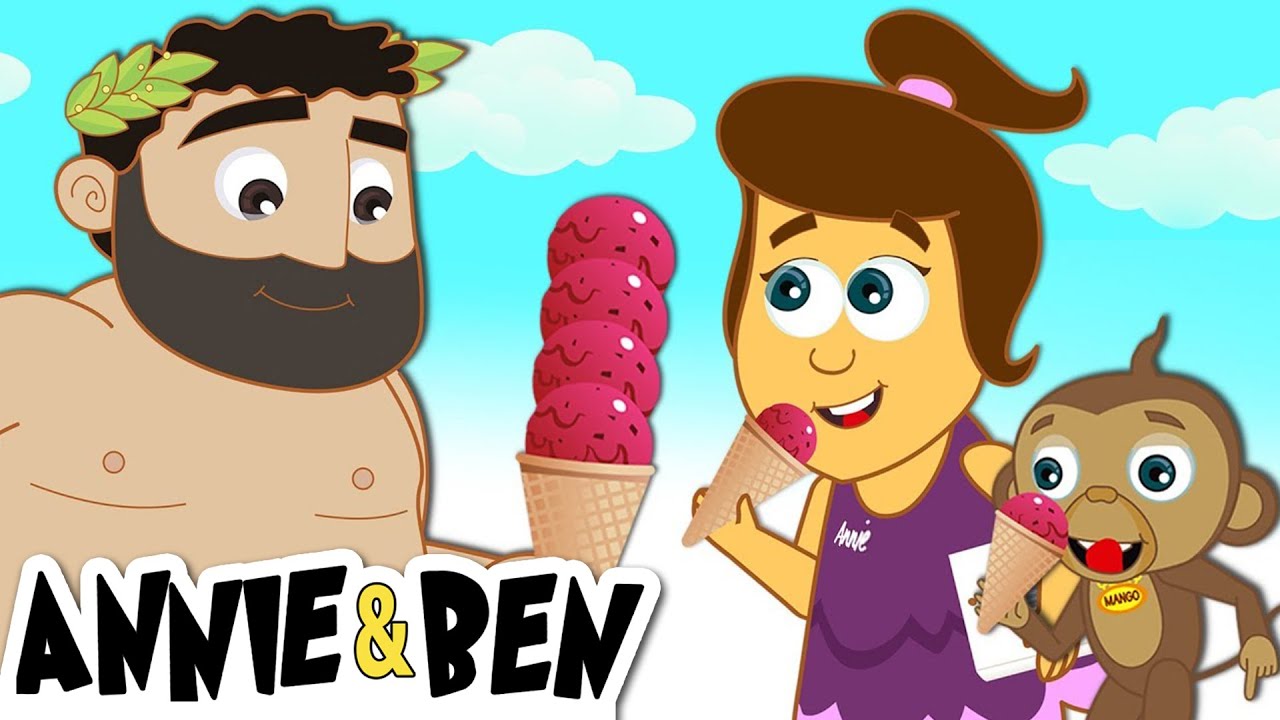 Ice Cream with the Hercules | Cartoons for Children by Annie and Ben
