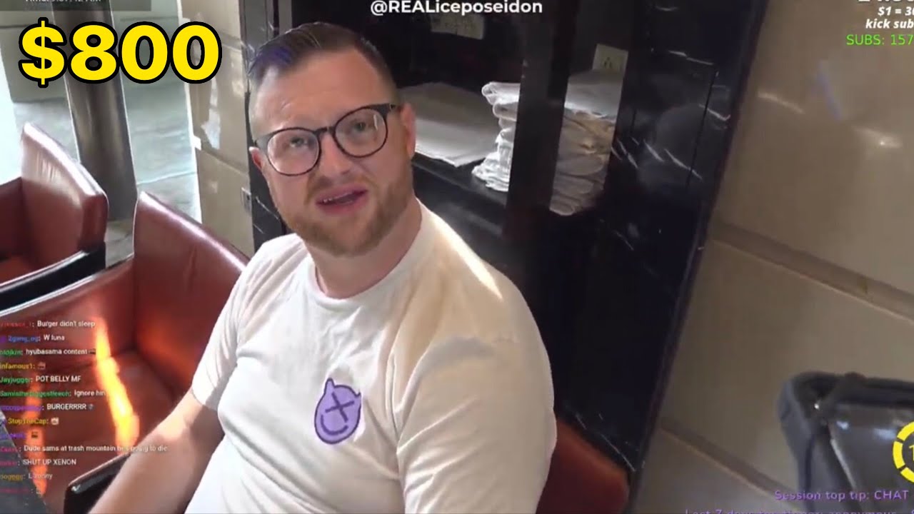 Ice Poseidon Cancels Burger Planets Return Flight😮