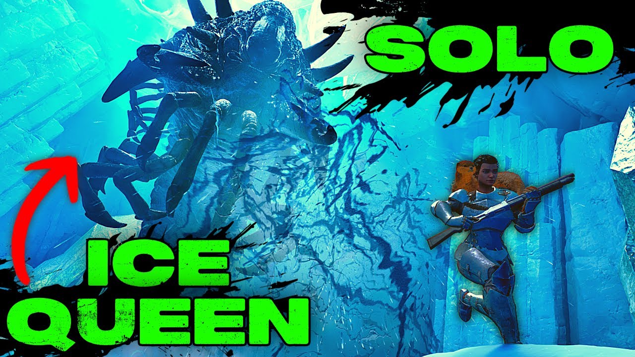 Ice Queen SOLO Walk Through!!! EASY Blueprint and Loot Farm!! 10 Loot crates Per Run!!!
