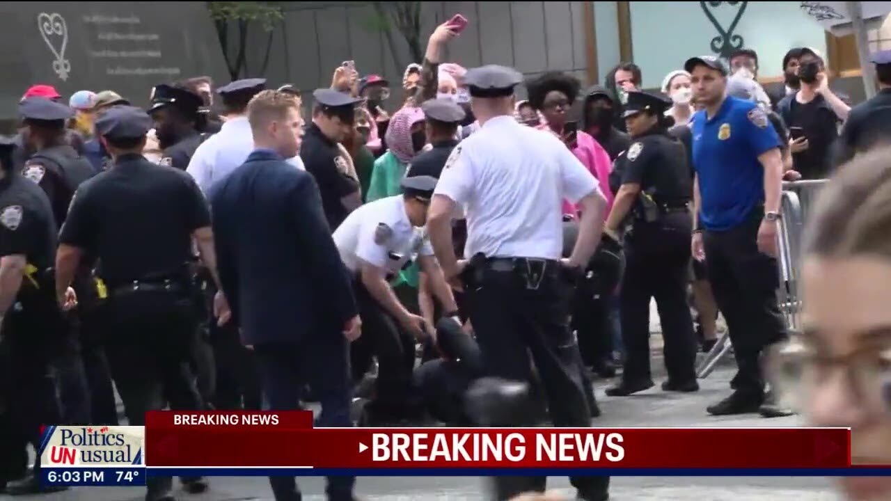 ICE raids spark heated protests in Lower Manhattan