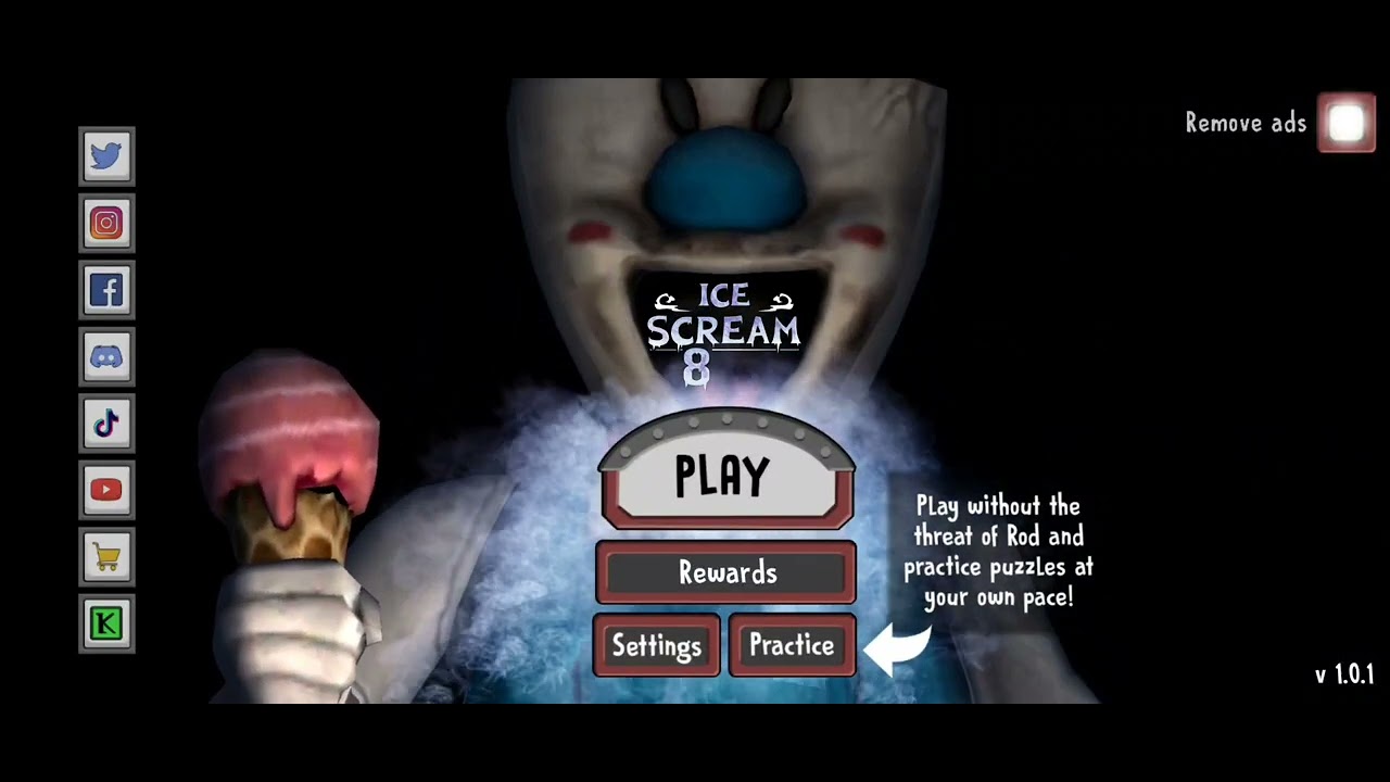 Ice Scream 8: Final Chapter - Leaked Main Menu #3