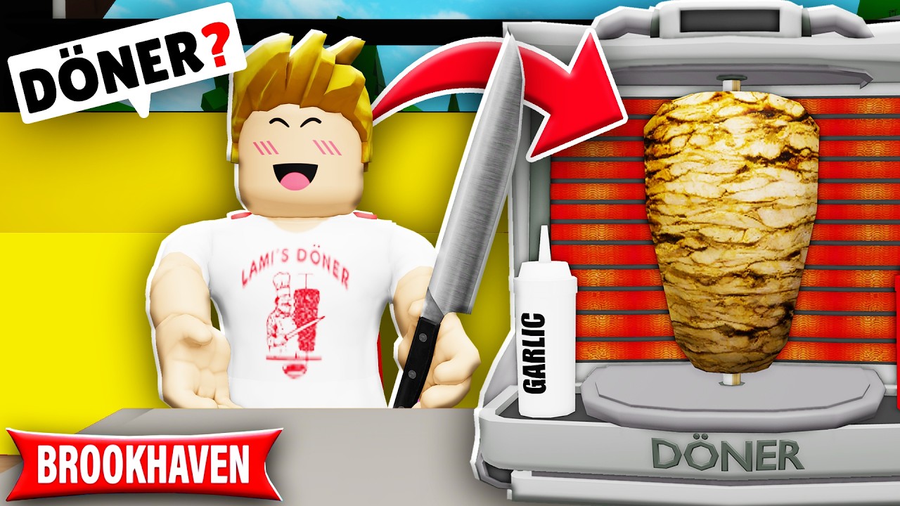 ich ERÖFFNE mein DÖNER LADEN in Brookhaven! (Roblox)