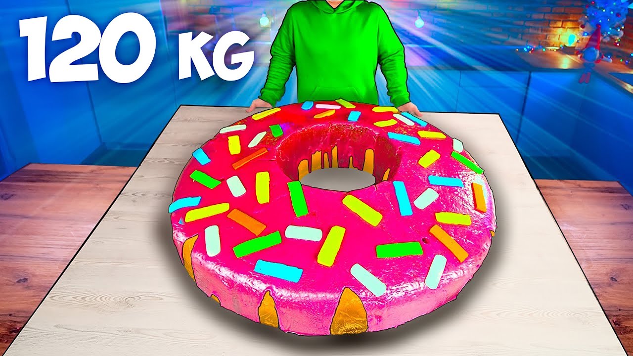 Ich habe einen gigantischen Donut (rund 120 kg) zubereitet von VANZAI KOCHEN