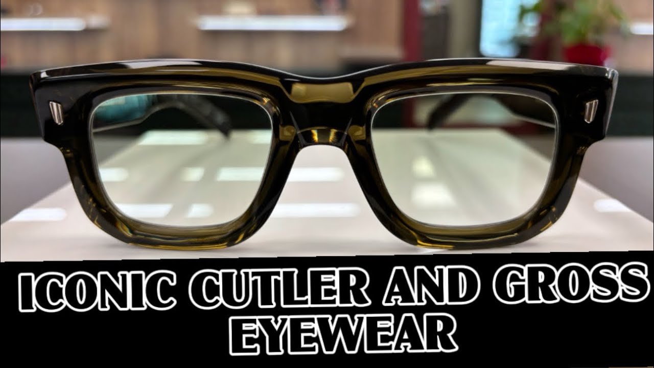 Iconic Cutler and Gross glasses