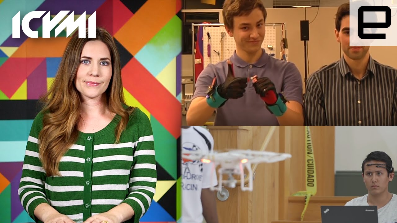 ICYMI: Deaf translation gloves, mind-controlled UAVs & more