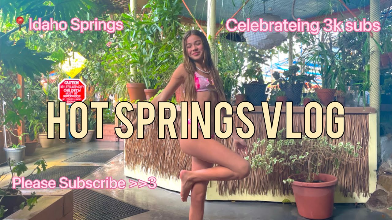 Idaho Springs Vlog 👙🌴❄️