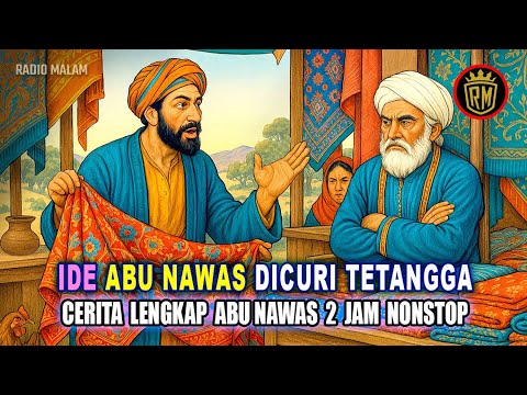 Ide Abu Nawas Dicuri Tetangganya - Cerita Lengkap Abu Nawas Penghantar Tidur 2 jam - Radio Malam Abu