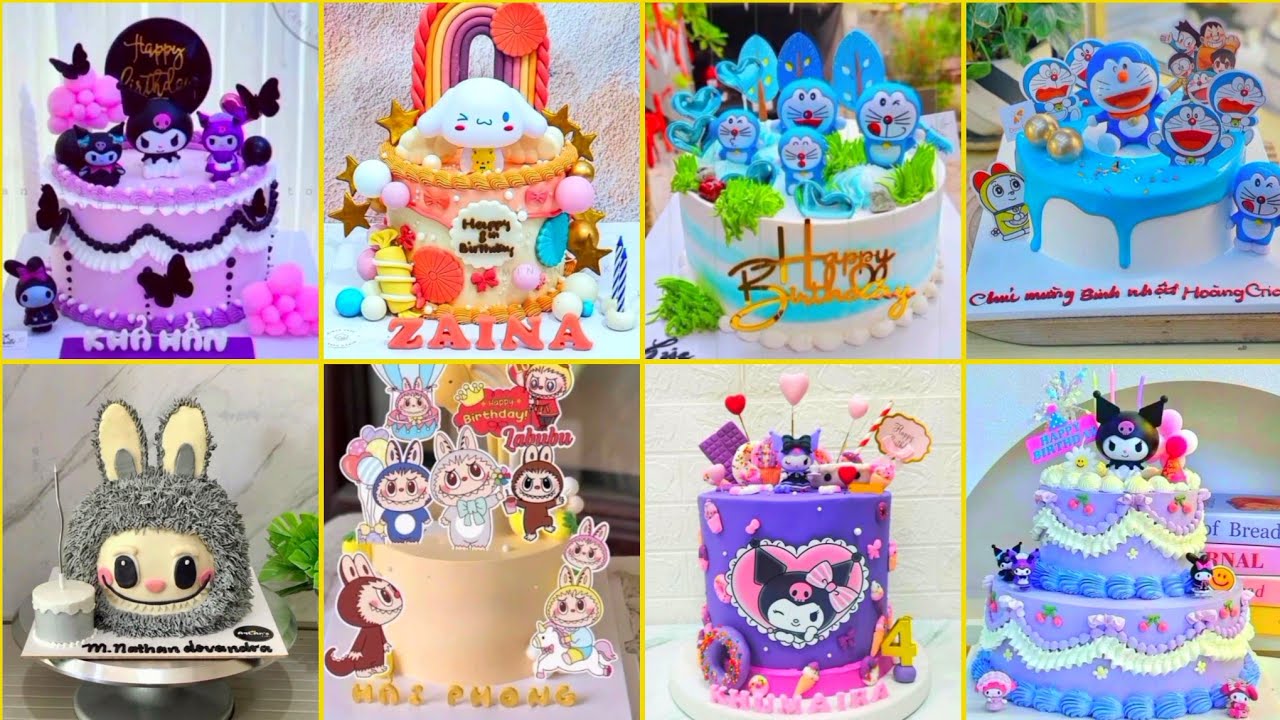 ide Kue Anak perempuan | KUROMI  HELLO KITTY KABUBU | Mabruk alfa mabruk | lagu selamat ulang tahun