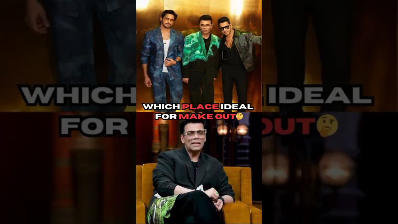Ideal Place For Make-Out🤔w/ Varun Dhawan & Sidharth Malhotra #sidharthmalhotra #varundhawan