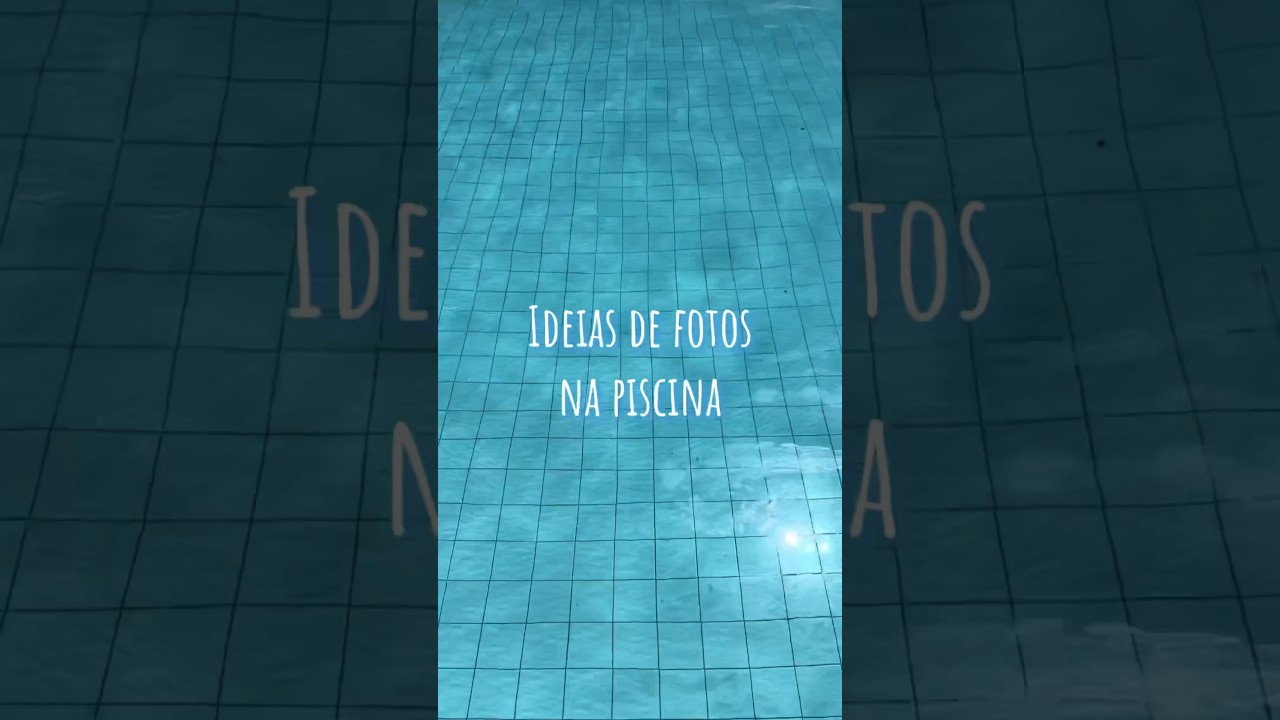Ideias de fotos na piscina #fotografia #poses #fotoscriativas