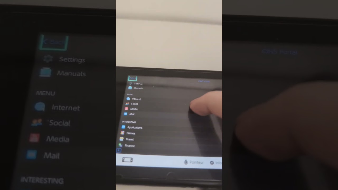 iDNS Portal - Alternative to SwitchBru (internet browsing) on Nintendo Switch