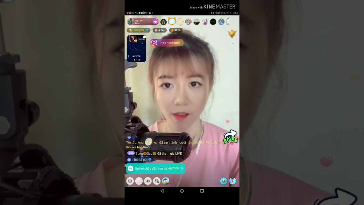 Idol Yến Ni bigo